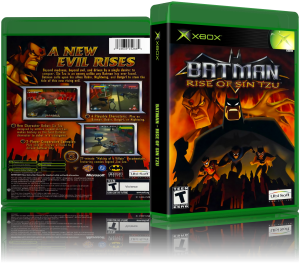 Batman - Rise Of Sin Tzu (USA)3D Boxes Back Front